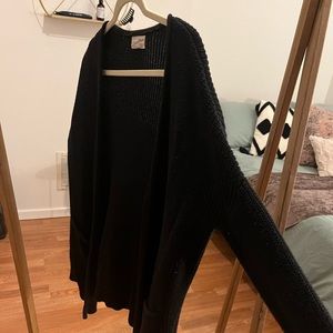 Target knit black cardigan